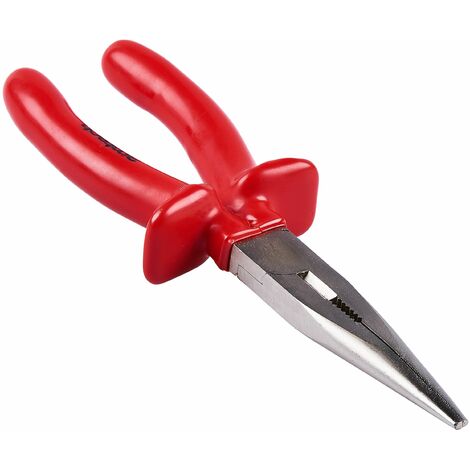 8" Long Nose Plier - Slip Guard Handle - B0425