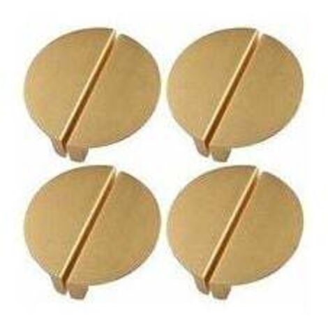 8 maniglie per cassetti color oro champagne, maniglie per cassetti a mezzaluna da 6,4 cm color oro