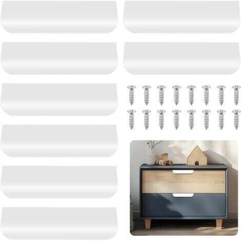 8 maniglie per mobili da cucina, maniglie in alluminio per mobili da cucina, maniglie per ante della cucina, maniglie per armadi, maniglie per ante della cucina, maniglie per armadi, credenze, cassett