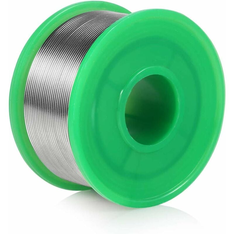 0,8 mm bleifreier Lötdraht Sn 99,3-Cu ​​0,7 Zinnlot mit Kolophoniumkern zum elektrischen Löten (100 g)T-Audace | 09466991476926