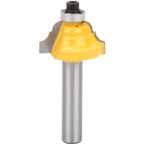 8-mm-Doppel-Ogee-Holzfräser für Oberfräsen, 8 x 25,4 mm