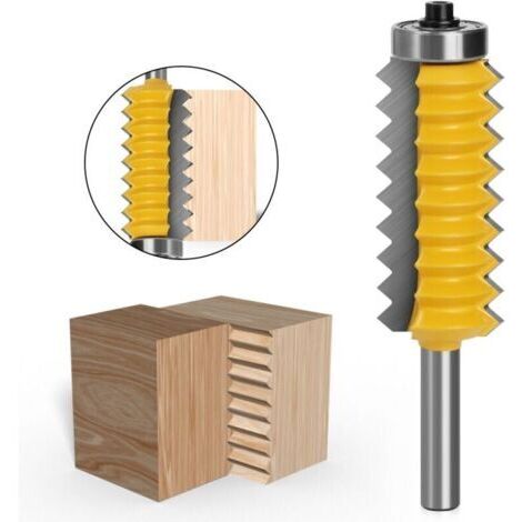 8 MM Jarret Panneau Surélevé « V » Bits Joint Entures Colle Fraise en Bois Tenon Boiseries Cône Tenon Fraisage Tenoning Machine (Size: 8x25x55mm)-