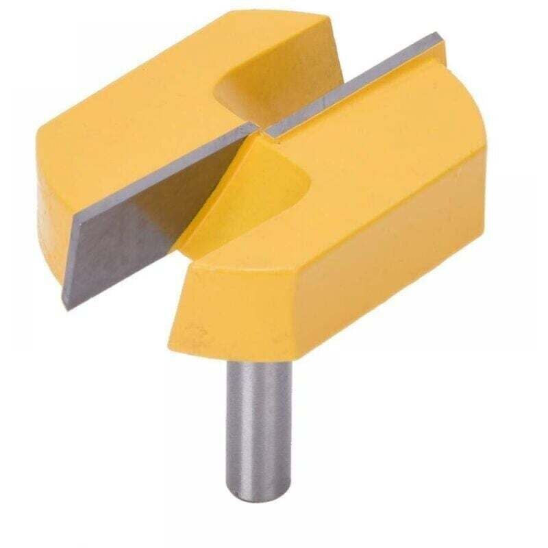 Image of Fresa con gambo da 8 mm, fresa per pialla a superficie inferiore per pulizia 8x57 mm