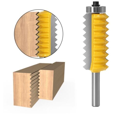 8 mm Shank panneau surélevé Bits joint entures Colle Fraise for bois Tenon Boiseries cône Tenon fraisage Tenoning machine