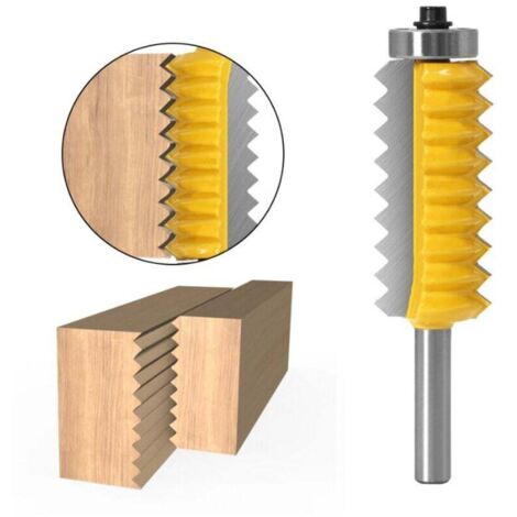 8 mm Shank panneau surélevé Bits joint entures Colle Fraise for bois Tenon Boiseries cône Tenon fraisage Tenoning machine