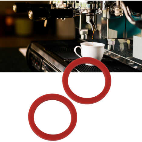 8-mm-Silikondichtung für E61-Brühgruppe, kompatibel mit Gaggia, beständig gegen extreme Temperaturen, Lieferung im 2er-Pack, ideal für Kaffeemaschinen
