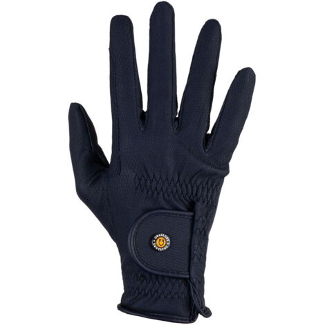 8, nero: Guanti unisex in pelle sintetica con imbottitura in pile e chiusura a strappo
