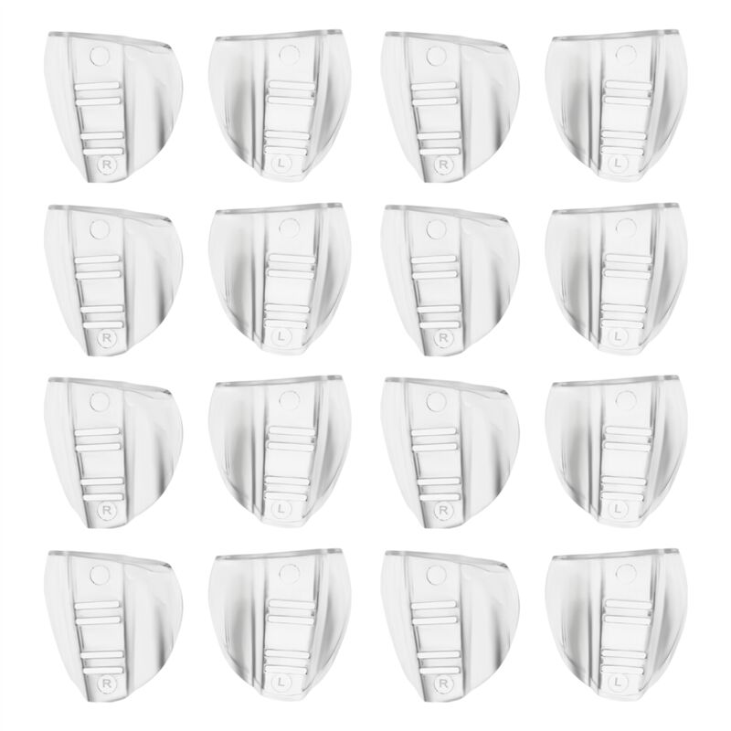 Image of 8 Paar Schutz Brillen Seiten Schutz, Durchsichtiger für - Passend die Meisten (m-l)