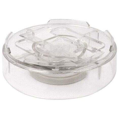 8 Pacs Transparent Lit Rehausseurs/Bed Riser/Rehausseurs de Meuble/Pieds de Meubles, Permettent à Raccorder Librement pour Ajouter la Hauteur Vous Voulez （ Rond）