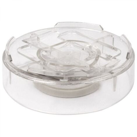 8 Pacs Transparent Lit Rehausseurs/Bed Riser/Rehausseurs de Meuble/Pieds de Meubles, Permettent à Raccorder Librement pour Ajouter la Hauteur Vous Voulez （ Rond）