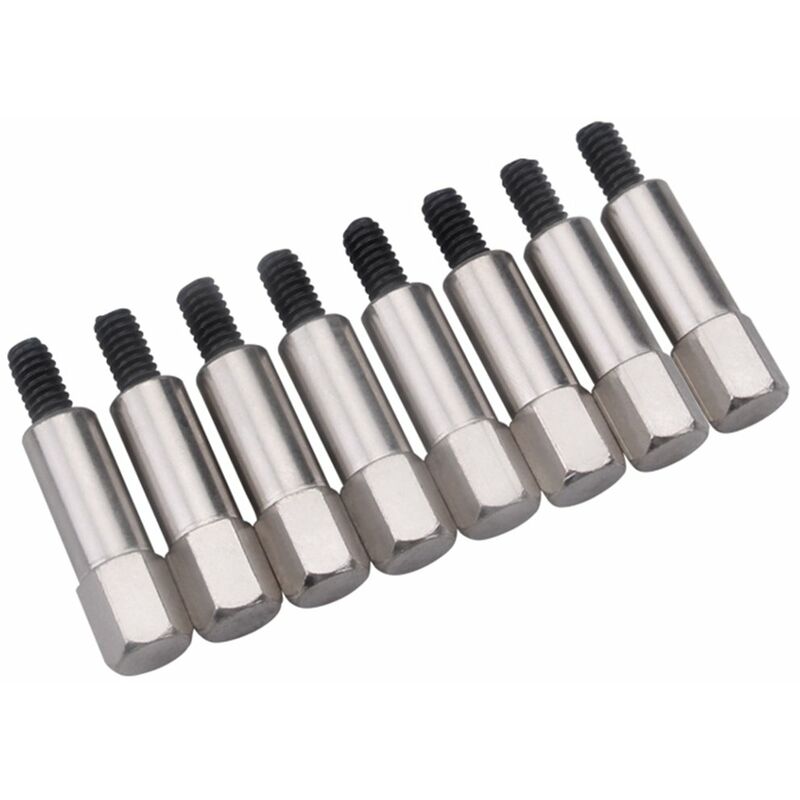 8 Pcs Chrome Coperchio Valvole Bolt Set Piccolo