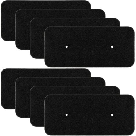 8 Pcs Filtre, éponge de Filtre 275 x 125 x10 mm, Filtre à éponge Dryer pour Seche Linge Candy, Hoover 40006731, Filtres Accessoire pour Sèche-linge Pompe Chaleur