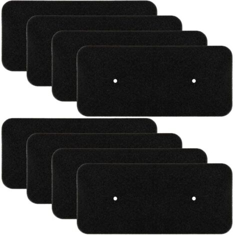 8 Pcs Filtre, éponge de Filtre 275 x 125 x10 mm, Filtre à éponge Dryer pour Seche Linge Candy, Hoover 40006731, Filtres Accessoire pour Sèche-linge Pompe Chaleur