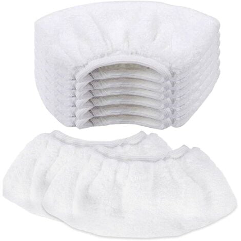 Karcher Sc4 4PCS Bonnettes Microfibre Pour SC5 SC3 Easy Fix Ku00e4rcher, Lingette Remplacement Pour Karcher Lingette Karcher