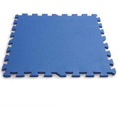8 pcs Pool Floor Protectors 50x50 cm Blue INTEX