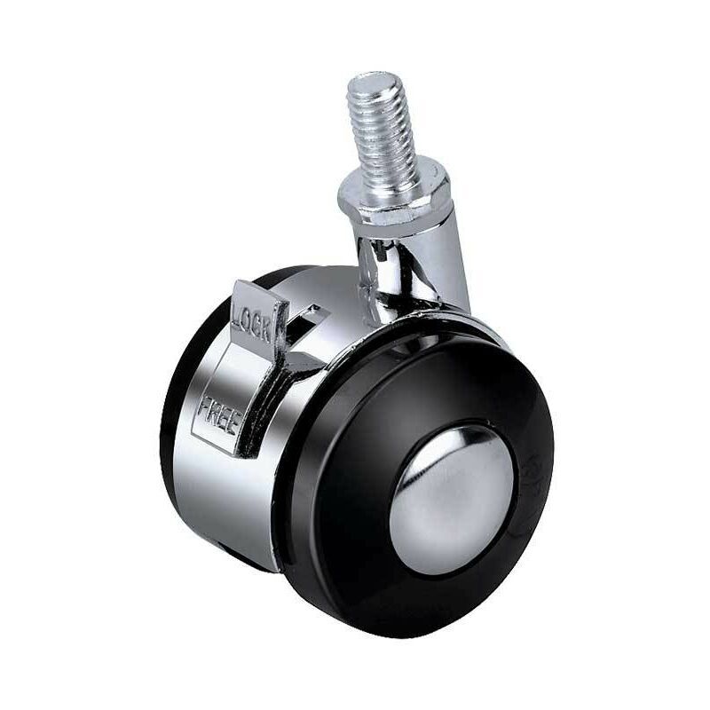 8 pcs Roues Pivotantes Universelles,Remplacement de Roulettes de Meubles de Chariot,Roue de Meubles de Roulettes en Alliage,avec Fonction de