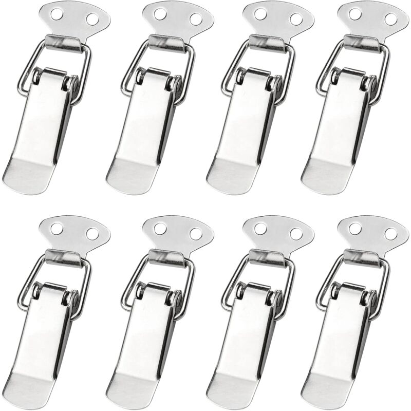 Pcs Spring Loaded Latch Toggle Stainless Steel Lever Catch Spring Loaded Box for Cabinet Box - Shining House