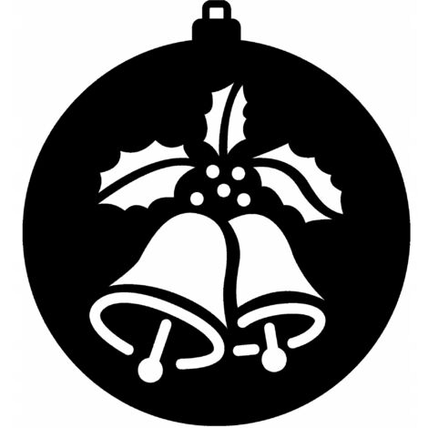 Ś8 Pendentif ajouré pour sapin de Noël, décoration de fenêtre de Noël noire