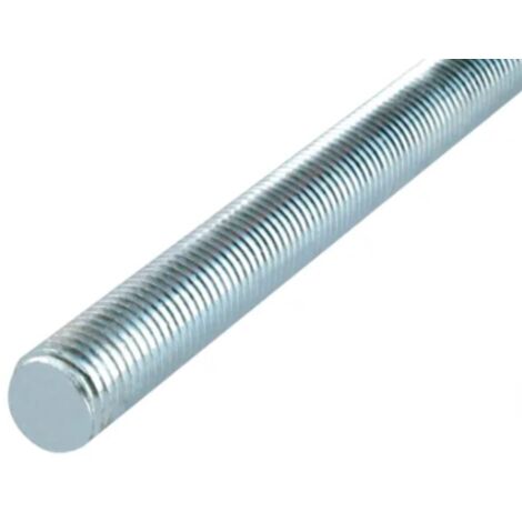 8 PEZZI - BARRETTE FILETTATE ZINCATE - M5 30MM