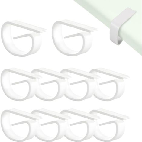 8 pezzi fermagli per tovaglie resistenti, fermagli per tovaglie riutilizzabili, fermagli, porta tovaglie, fermagli per tovaglie antiscivolo per esterni, per tavolo, giardino, campeggio, uso esterno