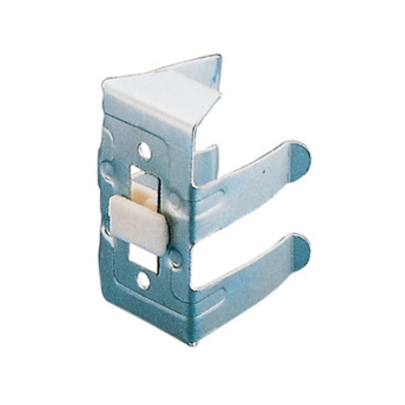 Bs gancio acciaio zincato zoccolo resina allum. 8 pezzi