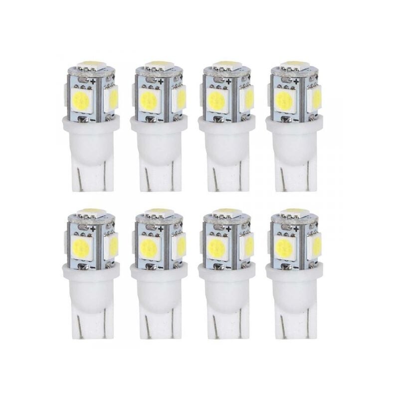 8 Pezzi Lampada Led 28mm 12V Luce per Auto T10 W5W...