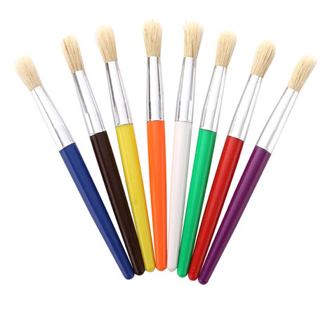 Paint Brushes per bambini artista creativo 5 PENNELLI ASSORTITI ARTE E MESTIERI 