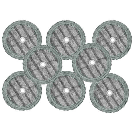 8 pezzi tampone mop per vapore mop microfibra ricambio panno pulizia accessori