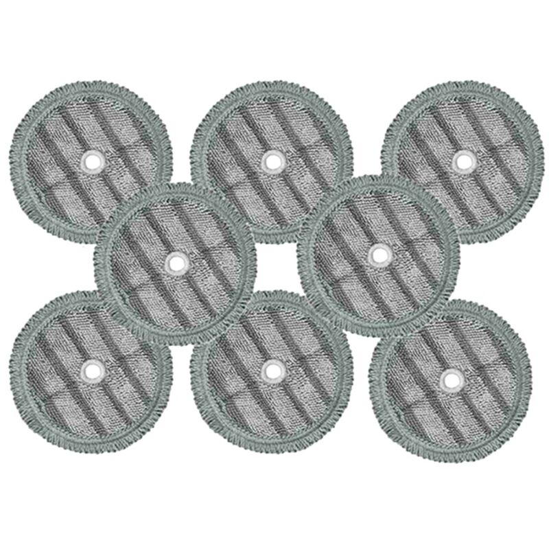 Tlily - 8 PièCes Tampon de Vadrouille pour lg Vapeur Vadrouille Microfibre Remplacement de Chiffon de Nettoyage pour lg Vapeur Accessoires de