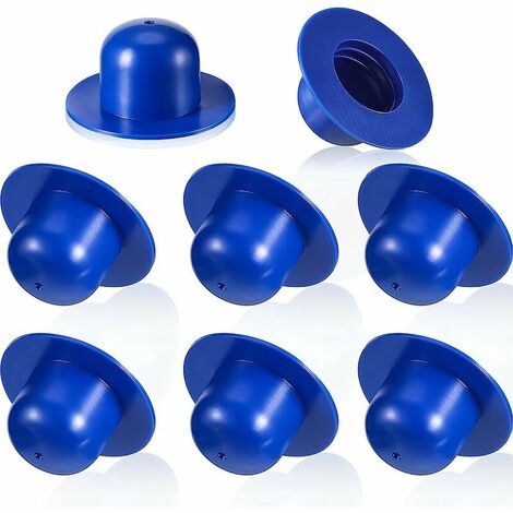 Lot de 10 bouchons de bouchon de piscine étendus, filtre de piscine de  rechange compatible avec Intex Pool(Bleu)