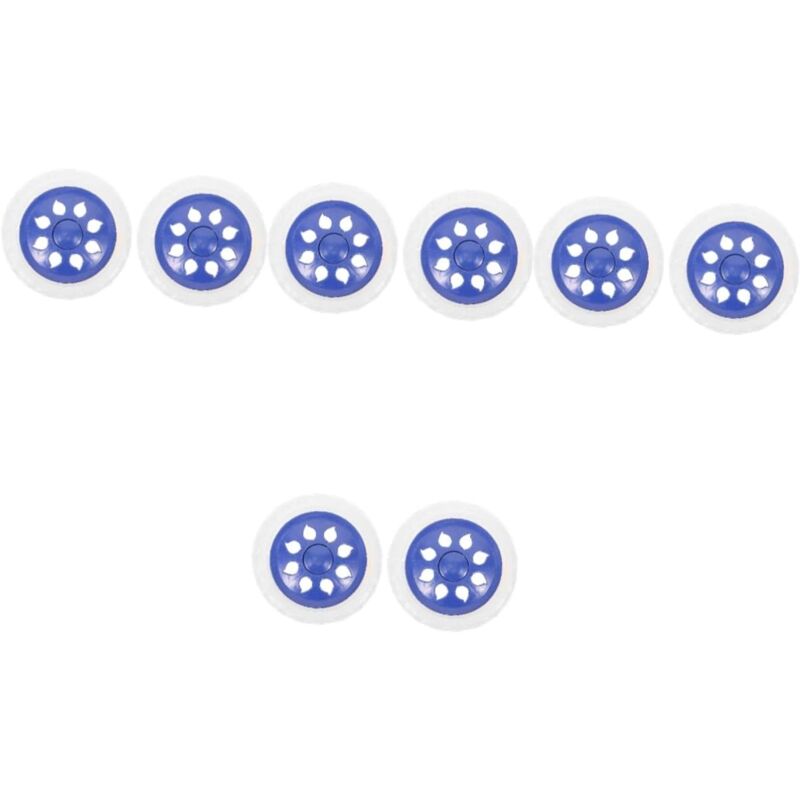 8 Pièces Brouette Roue roulettes Chariot sur Roues Bleu Accessoires Aîné Caoutchouc + Mousse Chariot D'Épicerie