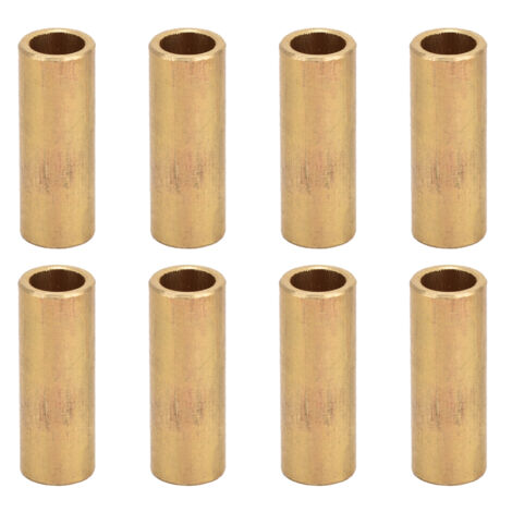8 pièces de douilles auto-lubrifiantes en laiton, alésage 8mm x diamètre extérieur 11mm x longueur 30mm, pour équipements électriques