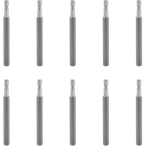 8 pièces embouts de tournevis électrique hexagonaux magnétiques puissants accessoires 8mm