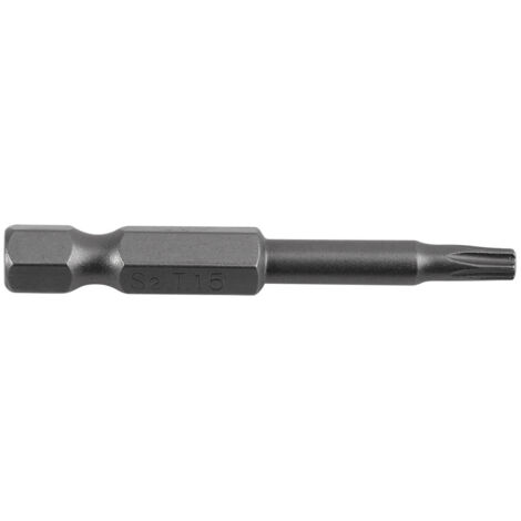 8 pièces embouts de vissage sécurisés magnétiques en acier, forme étoile T8 à T40, longueur 50 mm, tige hexagonale 1/4"