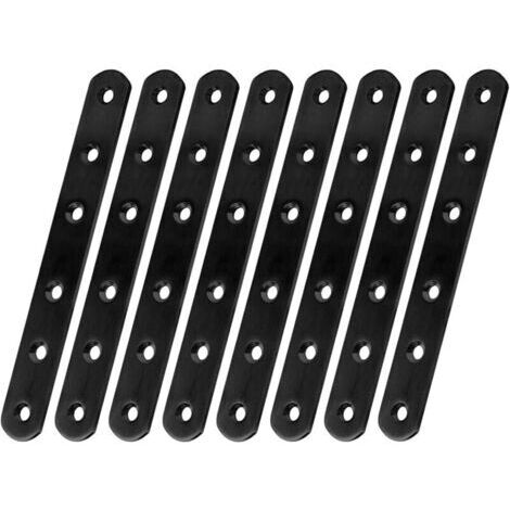 8 Pièces Equerre Fixation,Support d'angle en L FormeFixation Équerre (20 175 2.5mm)