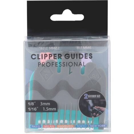 8 pièces guide de coupe pour tondeuse à cheveux, accessoire de coiffure pour salon et maison, peigne de coupe