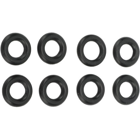 8 pièces Kit de joint torique d'injecteur de carburant 13641437487 remplacement d'étanchéité solide pour Cooper R56 R57 R52 R53 R60 R55