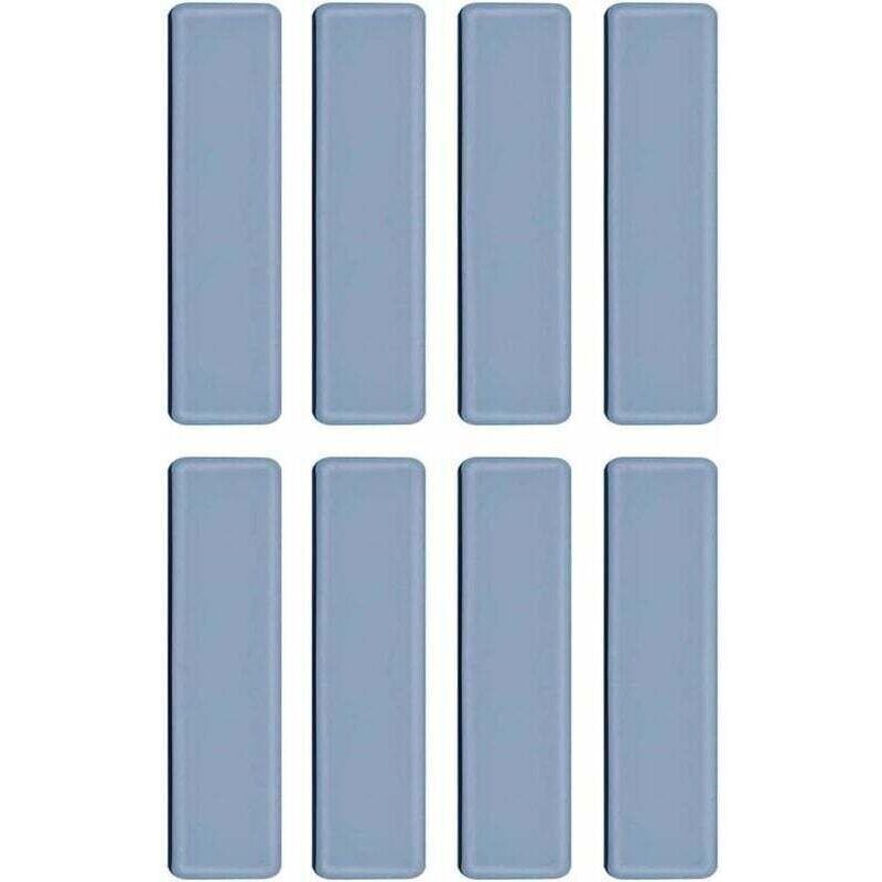 8 pièces Patins en Téflon Adhésifs Patin Glisseur en Teflon Patins en Téflon pour Meubles Patins Autocollants en Téflon Patins de Meubles Ronds pour