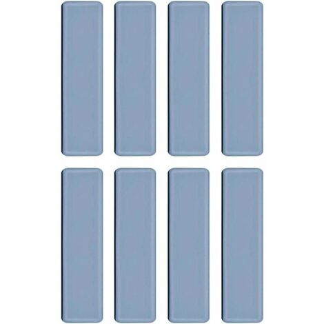 8 pièces Patins en Téflon Adhésifs Patin Glisseur en Teflon Patins en Téflon pour Meubles Patins Autocollants en Téflon Patins de Meubles Ronds pour Chaises et Fauteuils (B)