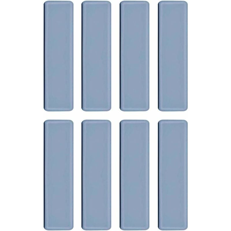 8 pièces Patins en Téflon Adhésifs Patin Glisseur en Teflon Patins en Téflon pour Meubles Patins Autocollants en Téflon Patins de Meubles Ronds pour