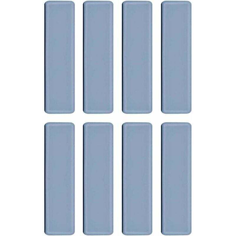 8 pièces Patins en Téflon Adhésifs Patin Glisseur en Teflon Patins en Téflon pour Meubles Patins Autocollants en Téflon Patins de Meubles Ronds pour