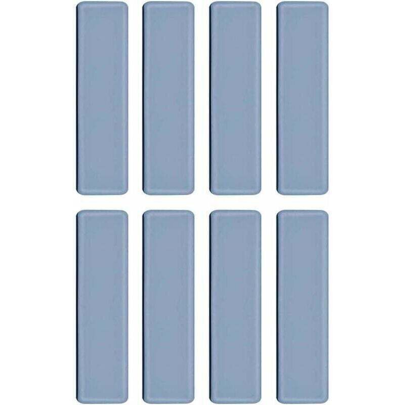 8 pièces Patins en Téflon Adhésifs Patin Glisseur en Teflon Patins en Téflon pour Meubles Patins Autocollants en Téflon Patins de Meubles Ronds pour