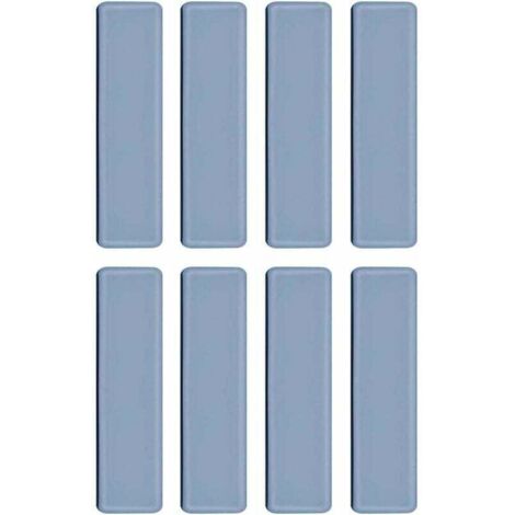 8 pièces Patins en Téflon Adhésifs Patin Glisseur en Teflon Patins en Téflon pour Meubles Patins Autocollants en Téflon Patins de Meubles Ronds pour Chaises et Fauteuils (B)-Fei Yu