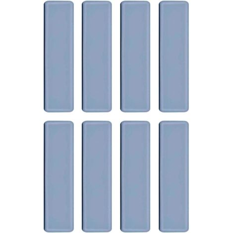 8 pièces Patins en Téflon Adhésifs Patin Glisseur en Teflon Patins en Téflon pour Meubles Patins Autocollants en Téflon Patins de Meubles Ronds pour Chaises et Fauteuils (B)-Fei Yu