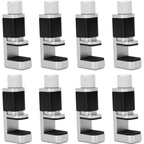 8 Pièces Pinces de Réparation Écran Téléphone en Alliage d'Aluminium, Support Réglable pour Fixation Écran