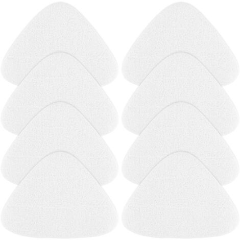 8 Pièces Recharge pour balai vapeur Vileda, housse de balai microfibre compatible avec les nettoyeurs vapeur Vileda Steam et Vileda Steam Plus