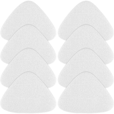 8 Pièces Recharge pour balai vapeur Vileda, housse de balai microfibre compatible avec les nettoyeurs vapeur Vileda Steam et Vileda Steam Plus