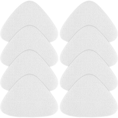 8 Pièces Recharge pour balai vapeur Vileda, housse de balai microfibre compatible avec les nettoyeurs vapeur Vileda Steam et Vileda Steam Plus-