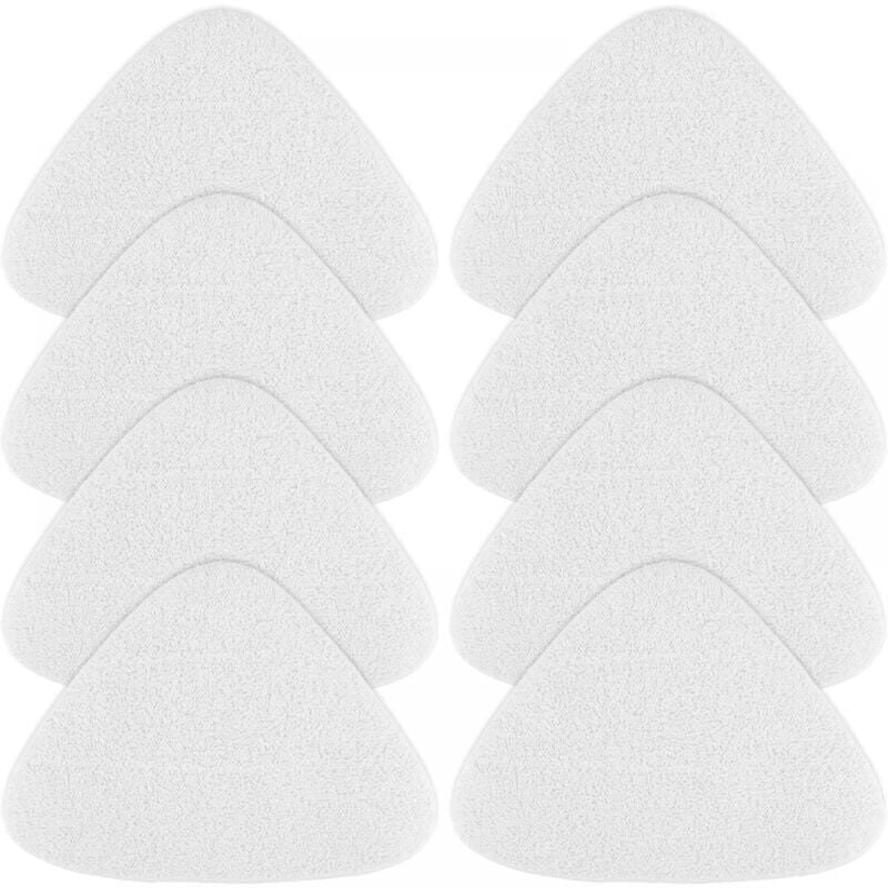8 Pièces Recharge pour balai vapeur Vileda, housse de balai microfibre compatible avec les nettoyeurs vapeur Vileda Steam et Vileda Steam Plus-DPZO
