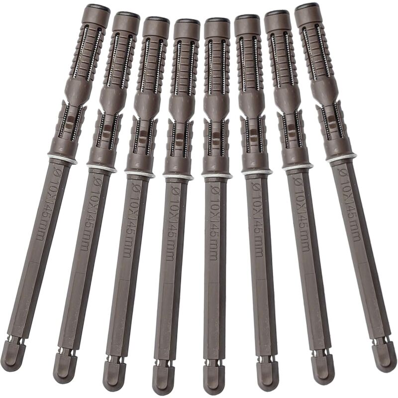 8 Pièces Supports Étagères Flottantes, Support Mural Invisible pour diy Étagères Murales (10100mm)